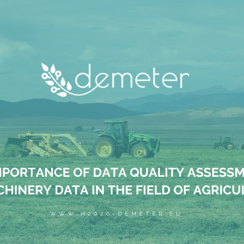 New publication: The importance of data quality assessment for machinery data in the field of agriculture