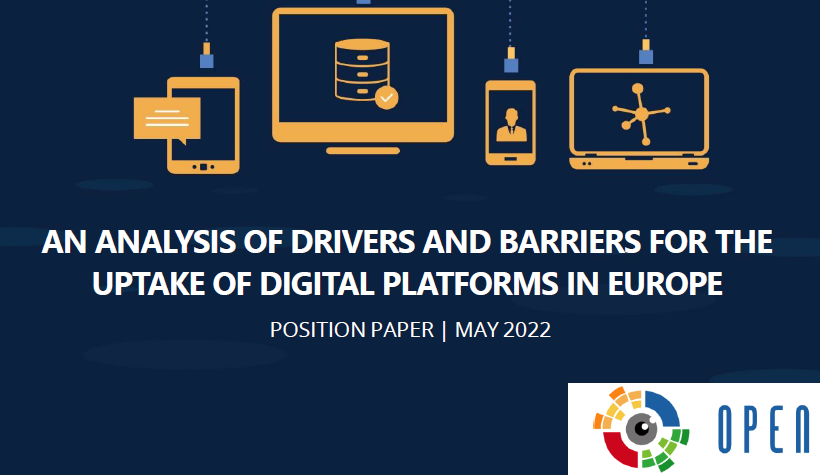 An Analysis of Drivers and Barriers for the uptake of Digital Platforms in Europe