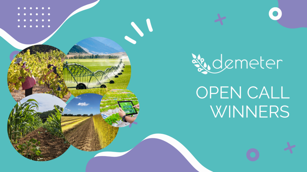 DEMETER Open Call Winners announced