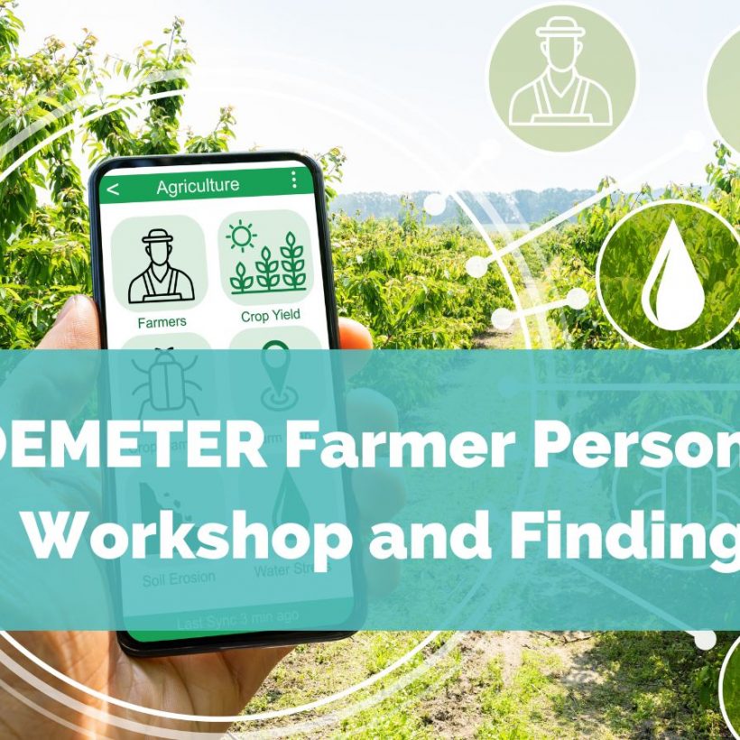 DEMETER Farmer Personas Workshop and Findings