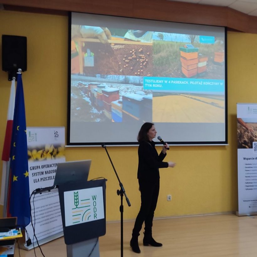 Pilot 5.3 on pollination optimization was presented at the 29th Wielkopolska Beekeeping Forum